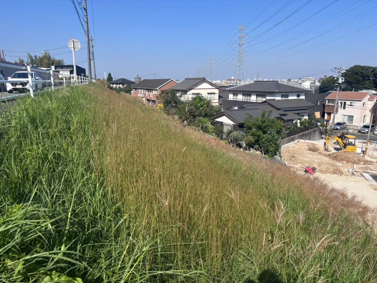 本日も東海市での草刈り作業、今回も無事に終わりました。